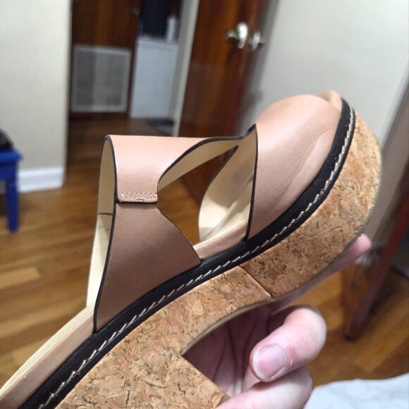 Jimmy Choo Nixie Cork slide on wedge sandals - Picture 3 of 10